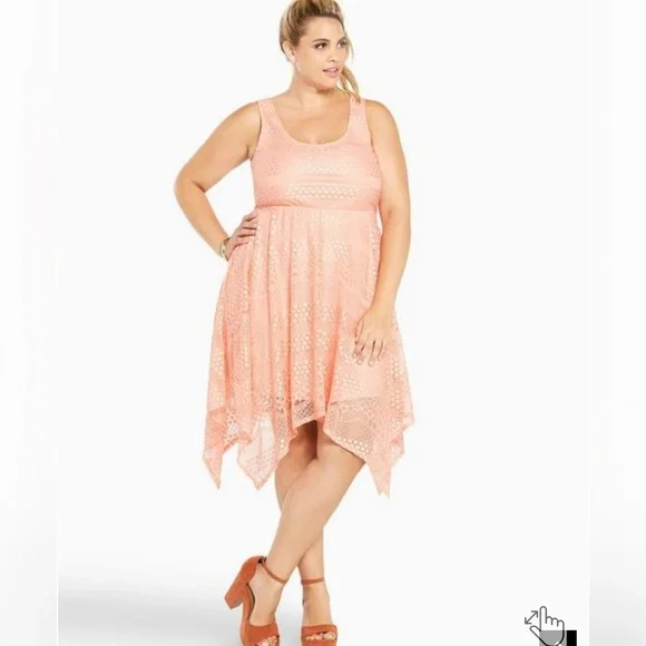 torrid | Dresses | Torrid Pink Lace Sundress Hanky Midi Knee Skater 0 | Poshmark torrid | Dresses | Torrid Pink Lace Sundress Hanky Midi Knee Skater 0 | Poshmark